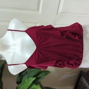 American Eagle Outfitters Women's Ruffled Tank Top Size Medium